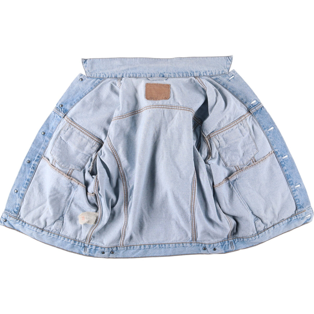 90'S Levi's 70503-0213 Denim Jacket, Men's XL, Vintage cotton blue type Vintage Second Hand