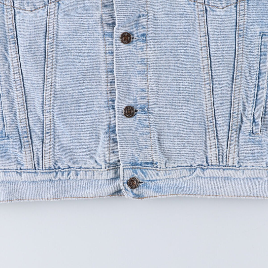 90'S Levi's 70503-0213 Denim Jacket, Men's XL, Vintage cotton blue type Vintage Second Hand