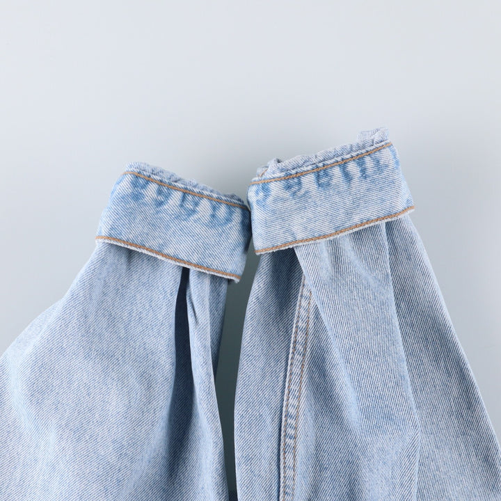 90'S Levi's 70503-0213 Denim Jacket, Men's XL, Vintage cotton blue type Vintage Second Hand