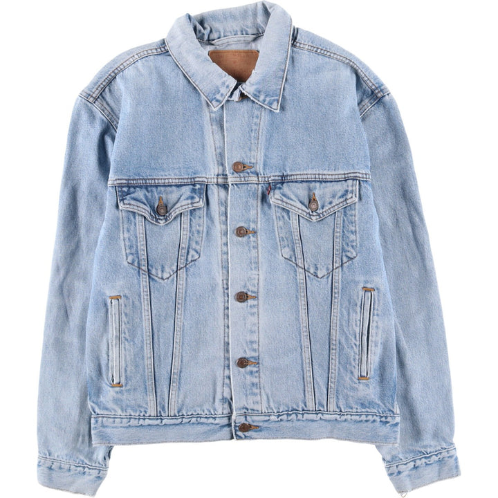 Levi's 70507-0389 Vintage Denim Jacket, Men's Size Medium, with Care Tag unclear blue type Vintage Second Hand