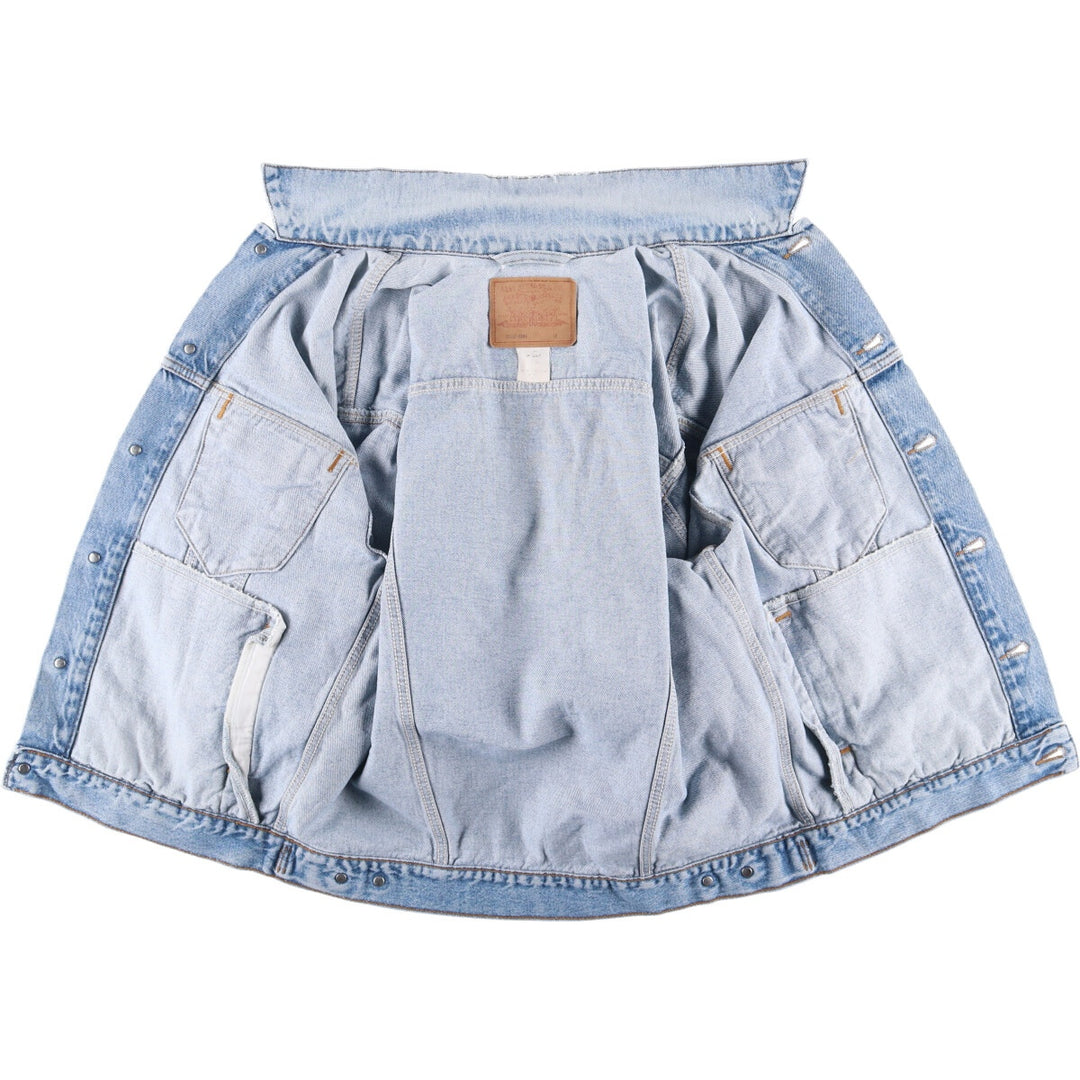 Levi's 70507-0389 Vintage Denim Jacket, Men's Size Medium, with Care Tag unclear blue type Vintage Second Hand