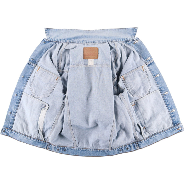 Levi's 70507-0389 Vintage Denim Jacket, Men's Size Medium, with Care Tag unclear blue type Vintage Second Hand