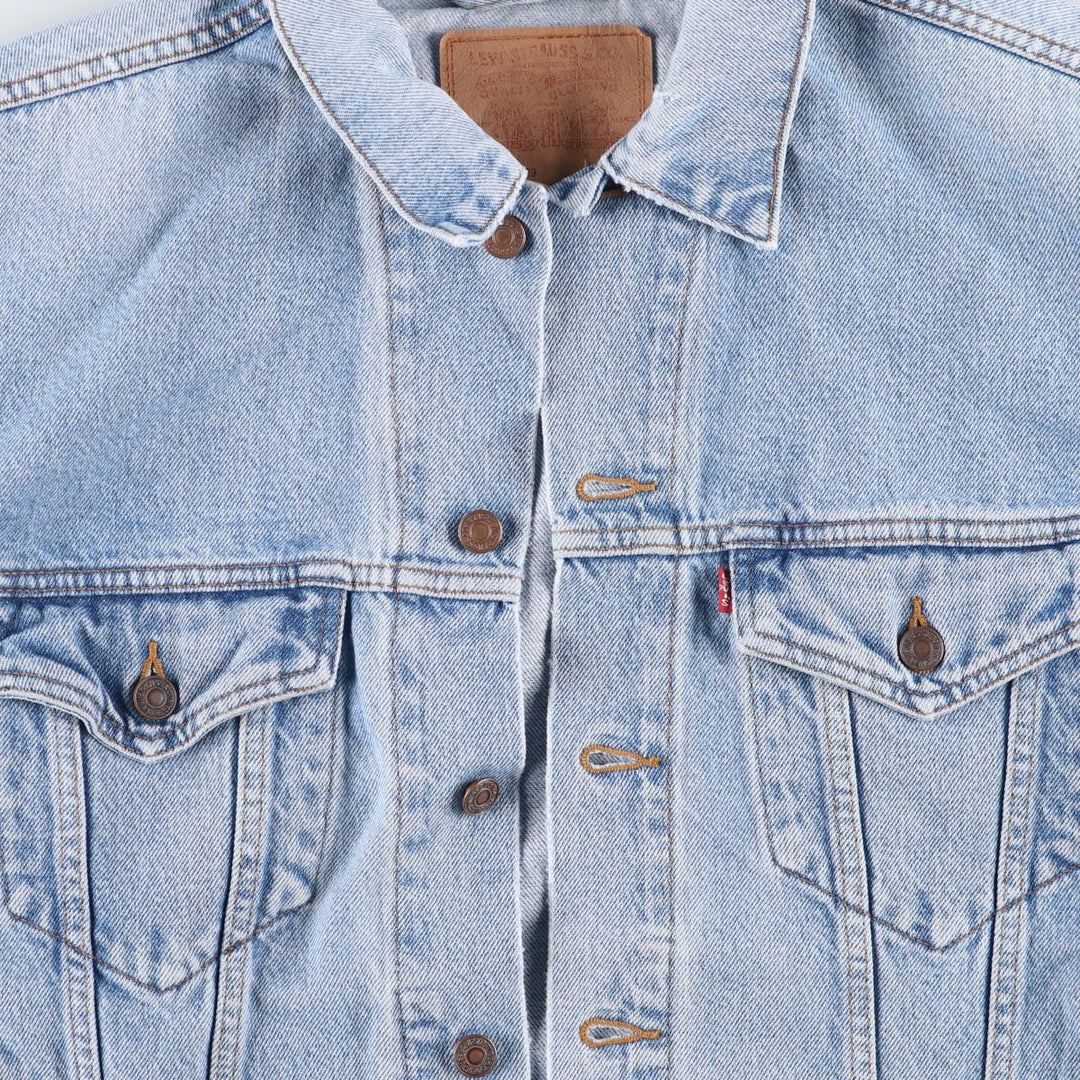 Levi's 70507-0389 Vintage Denim Jacket, Men's Size Medium, with Care Tag unclear blue type Vintage Second Hand