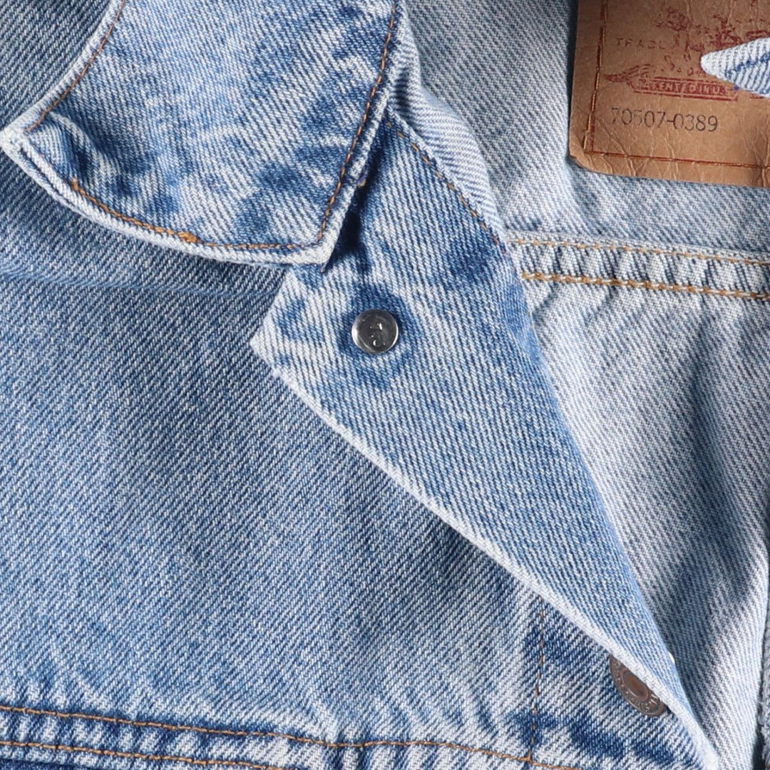 Levi's 70507-0389 Denim Jacket, Men's XL, Vintage unclear blue type Vintage Second Hand