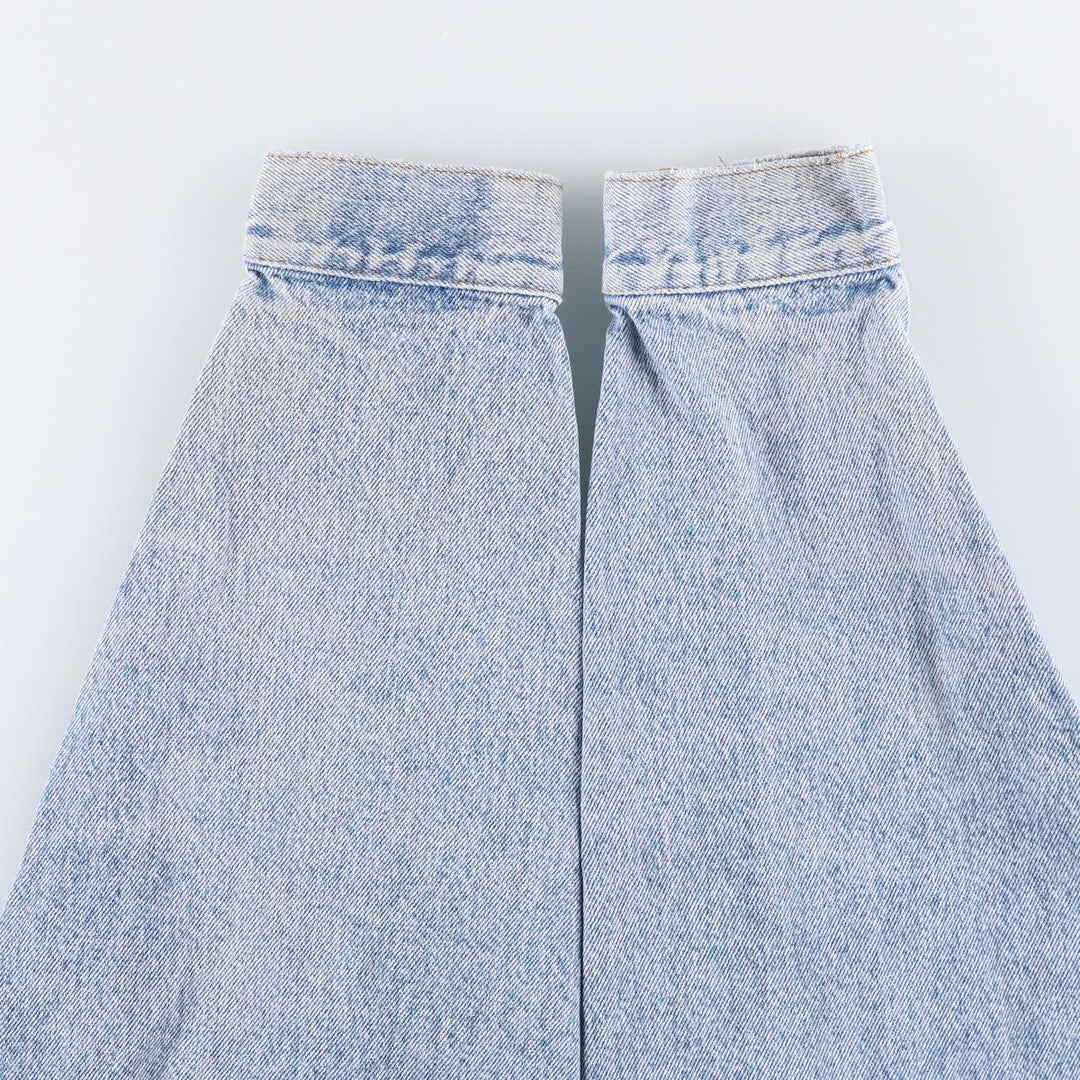 Vintage 80s-90'S Levi's 70507-4813 Chemical Wash Denim Jacket, Made in USA, Men's Size XL cotton blue type Vintage Second Hand