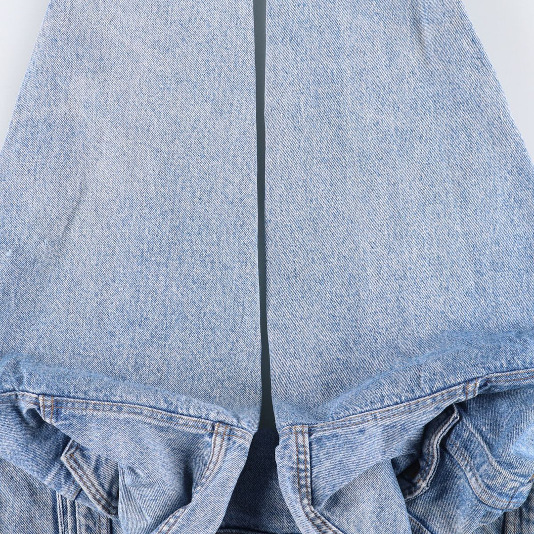 Vintage 80s-90'S Levi's 70507-4813 Chemical Wash Denim Jacket, Made in USA, Men's Size XL cotton blue type Vintage Second Hand