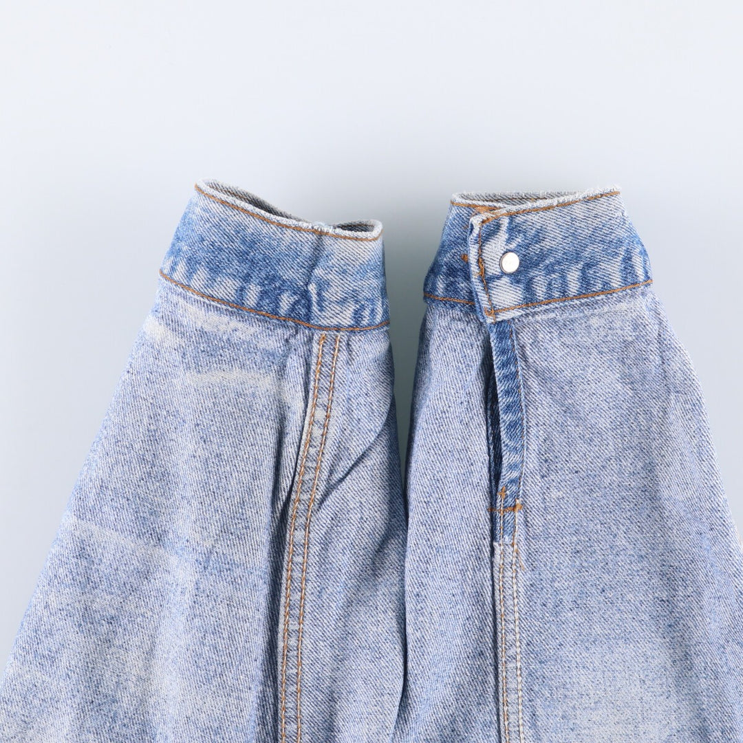 Vintage 80s-90'S Levi's 70507-4813 Chemical Wash Denim Jacket, Made in USA, Men's Size XL cotton blue type Vintage Second Hand