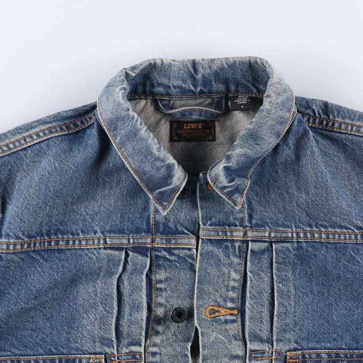 Levi's Skateboarding Collection Denim Jacket, Men's Size Medium cotton blue type Vintage Second Hand