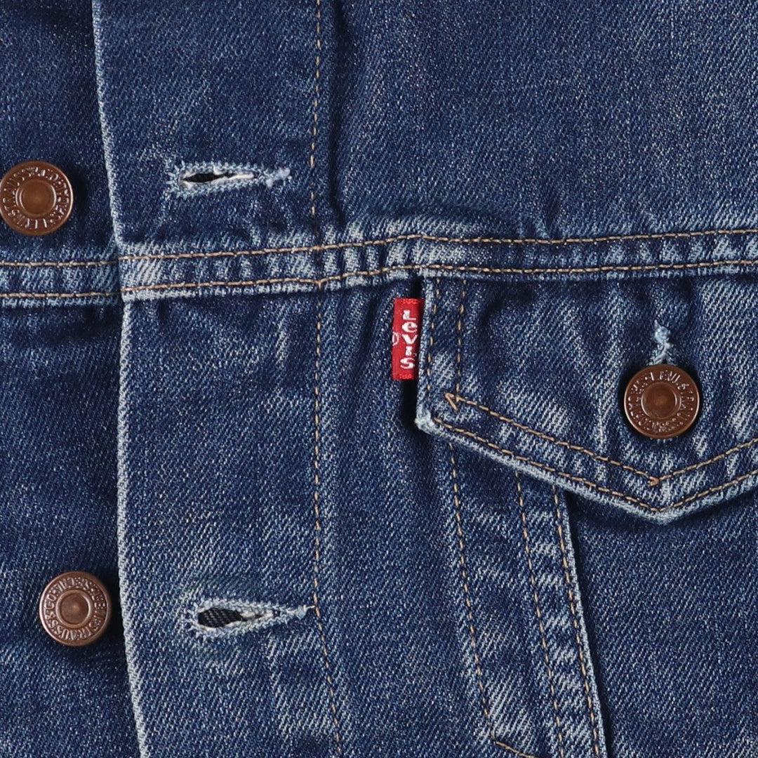 2000'S Levi's 70590-0402 Euro Model Denim Jacket, Men's Size Medium cotton blue type Vintage Second Hand