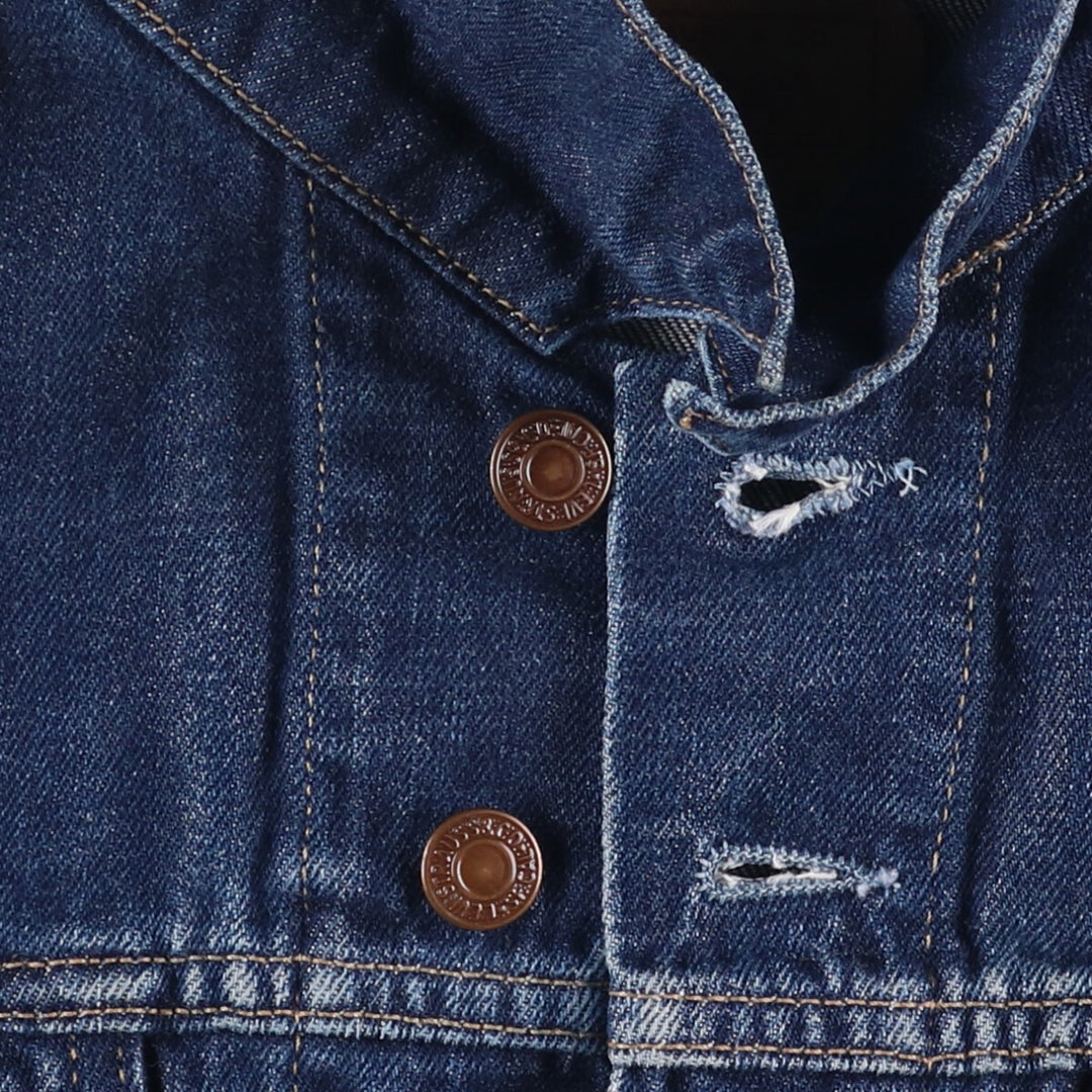 2000'S Levi's 70590-0402 Euro Model Denim Jacket, Men's Size Medium cotton blue type Vintage Second Hand