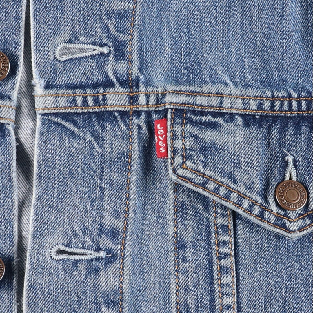 Levi's Euro Model Denim Jacket, Men's Size Medium cotton blue type Vintage Second Hand