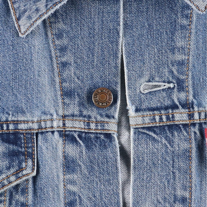 Levi's Euro Model Denim Jacket, Men's Size Medium cotton blue type Vintage Second Hand