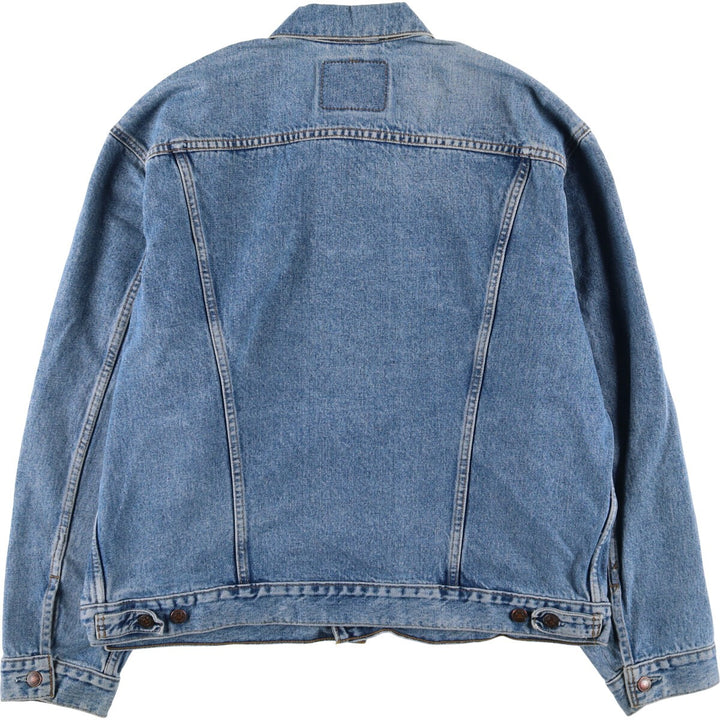 90'S Levi's 70503-0216 Denim Jacket, Men's XXL, Vintage cotton blue type Vintage Second Hand