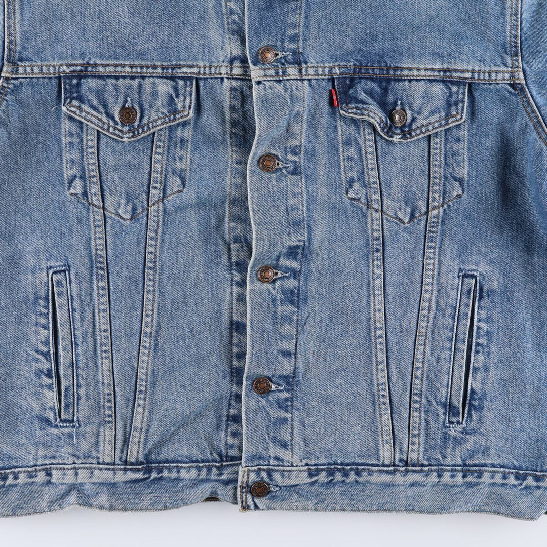 90'S Levi's 70503-0216 Denim Jacket, Men's XXL, Vintage cotton blue type Vintage Second Hand