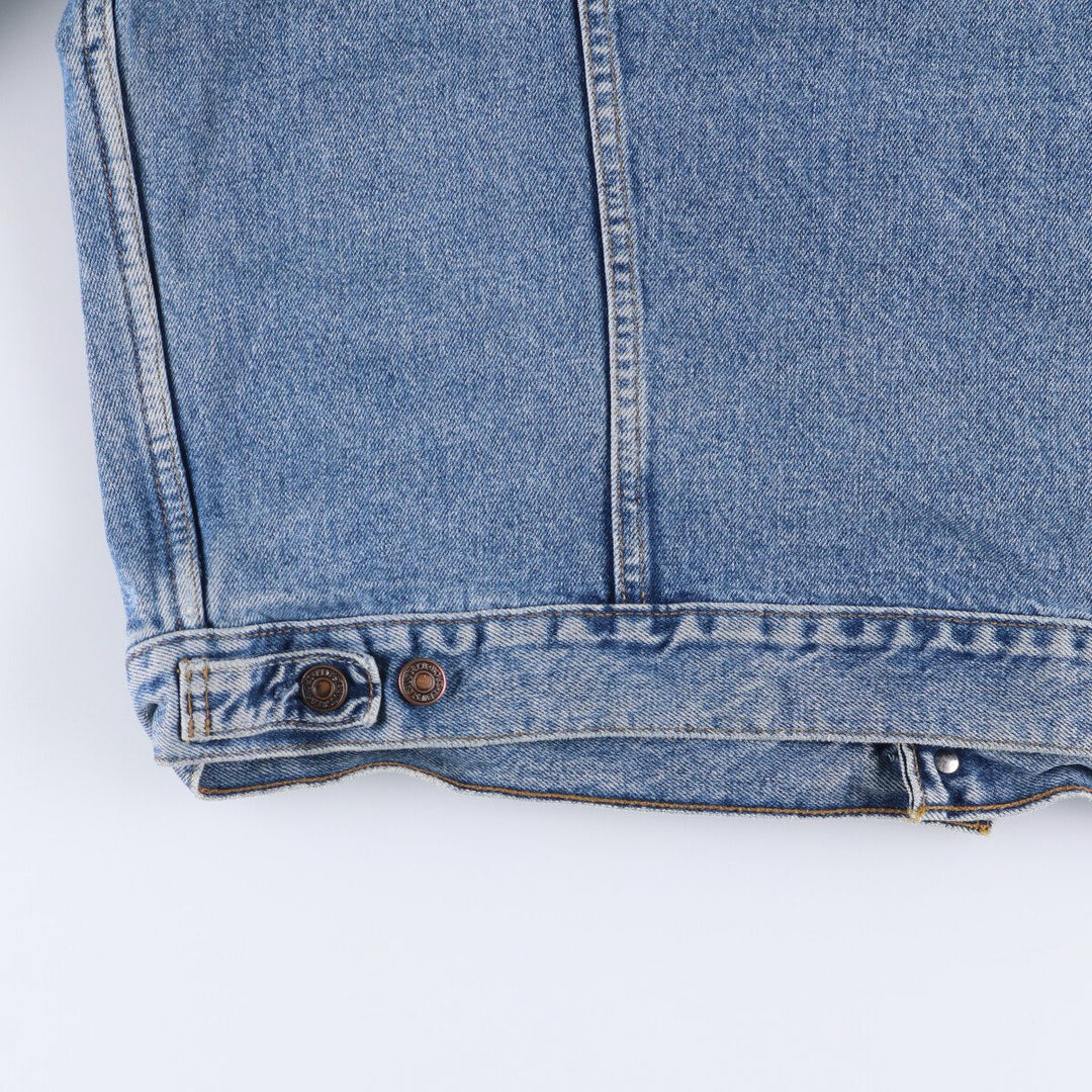 90'S Levi's 70503-0216 Denim Jacket, Men's XXL, Vintage cotton blue type Vintage Second Hand