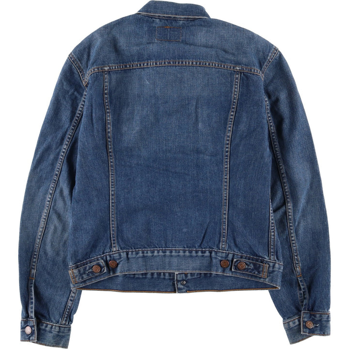 Levi's 70590-0417 Euro Model Denim Jacket, Men's Size L cotton blue type Vintage Second Hand