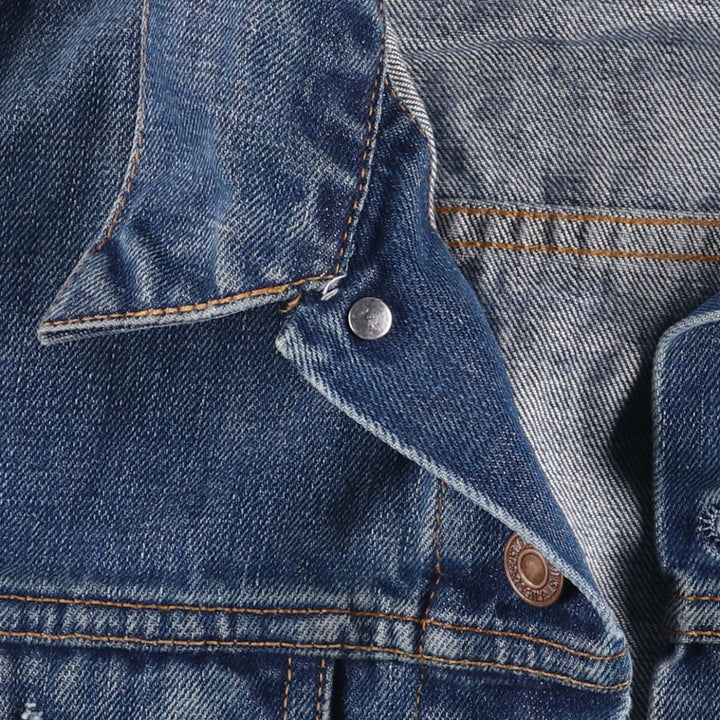Levi's 70590-0417 Euro Model Denim Jacket, Men's Size L cotton blue type Vintage Second Hand