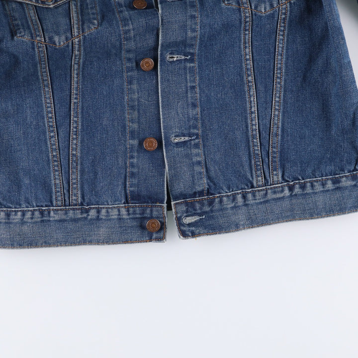 Levi's 70590-0417 Euro Model Denim Jacket, Men's Size L cotton blue type Vintage Second Hand