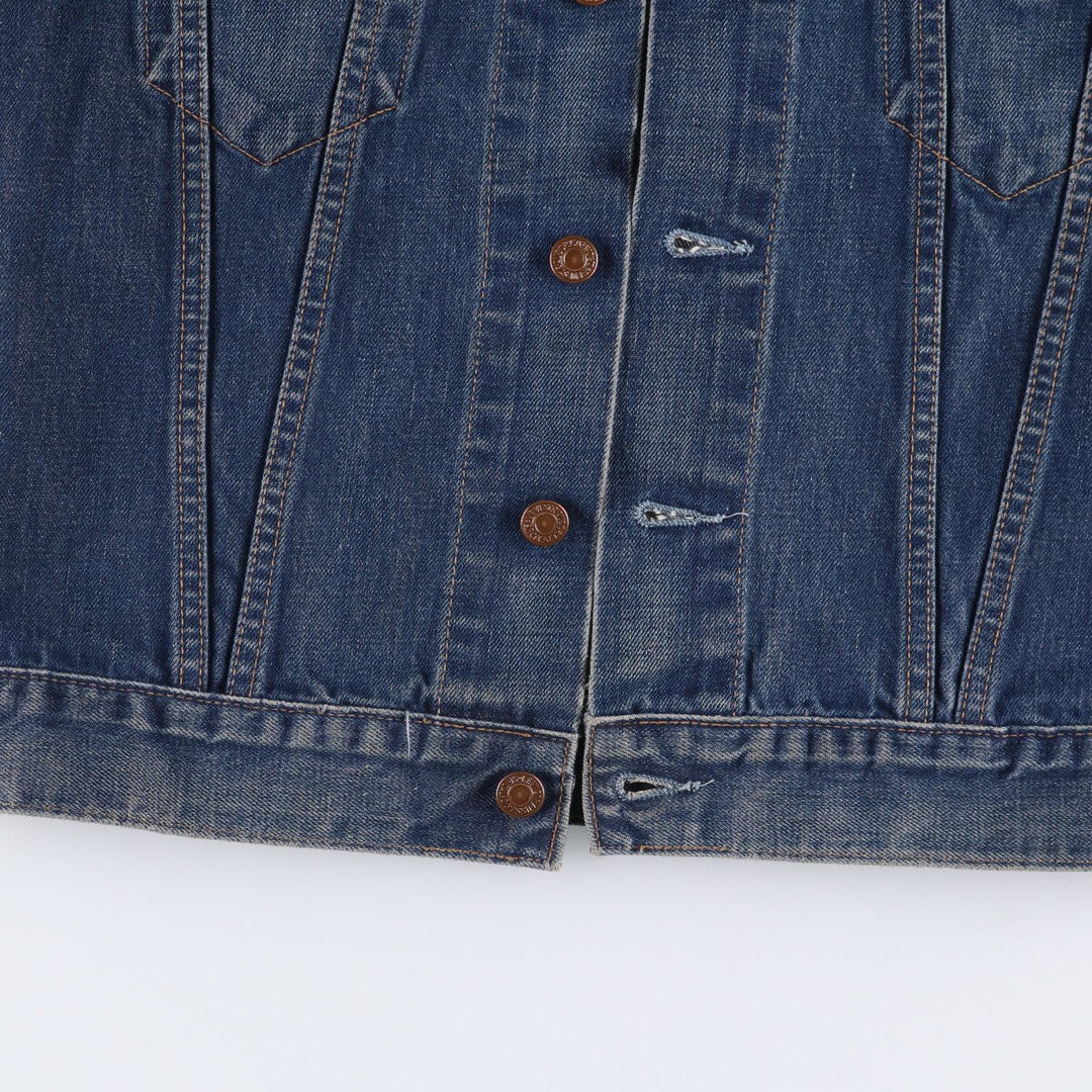 Levi's 70500-0408 Euro Model Denim Jacket, Men's Size Medium cotton blue type Vintage Second Hand