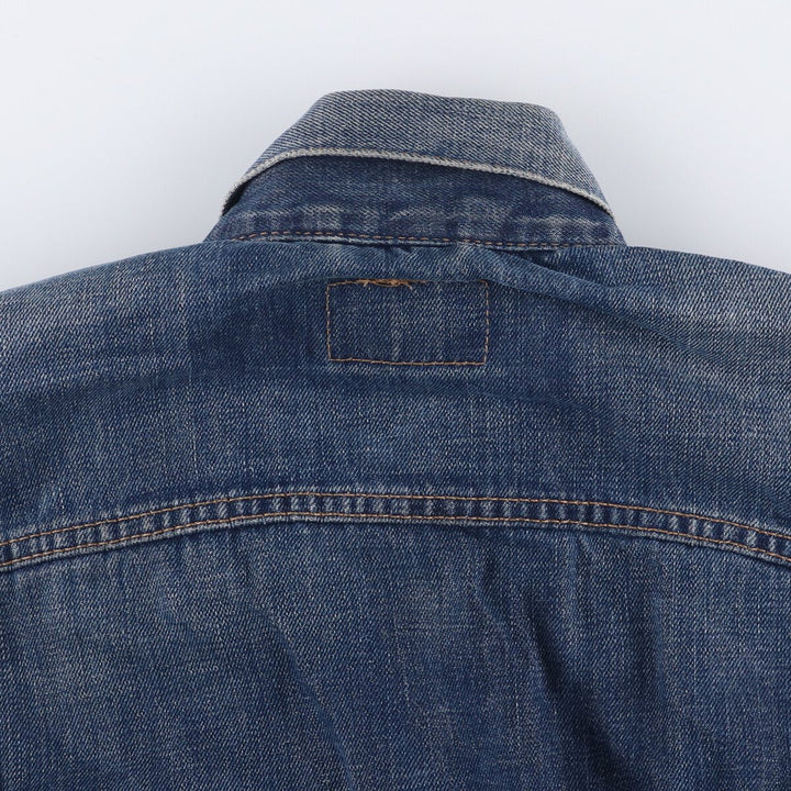Levi's 70500-0408 Euro Model Denim Jacket, Men's Size Medium cotton blue type Vintage Second Hand