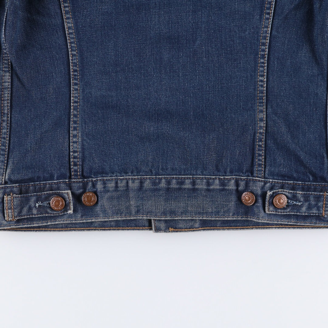 Levi's 70500-0408 Euro Model Denim Jacket, Men's Size Medium cotton blue type Vintage Second Hand