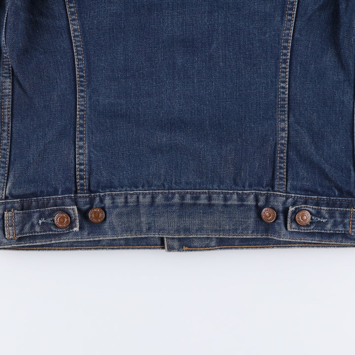 Levi's 70500-0408 Euro Model Denim Jacket, Men's Size Medium cotton blue type Vintage Second Hand