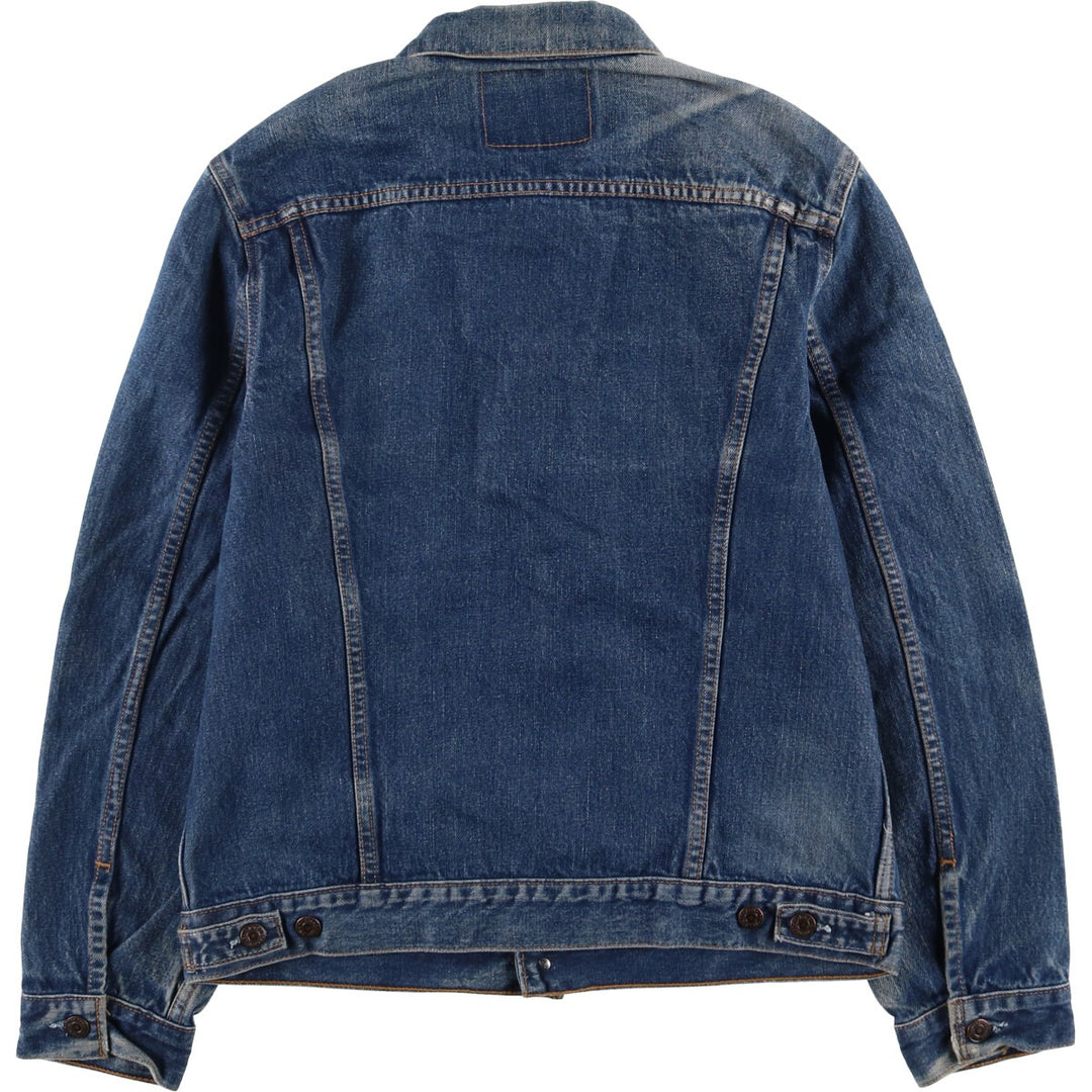 90'S Levi's 70503-0419 Denim Jacket, Men's Size Medium, Vintage cotton blue type Vintage Second Hand