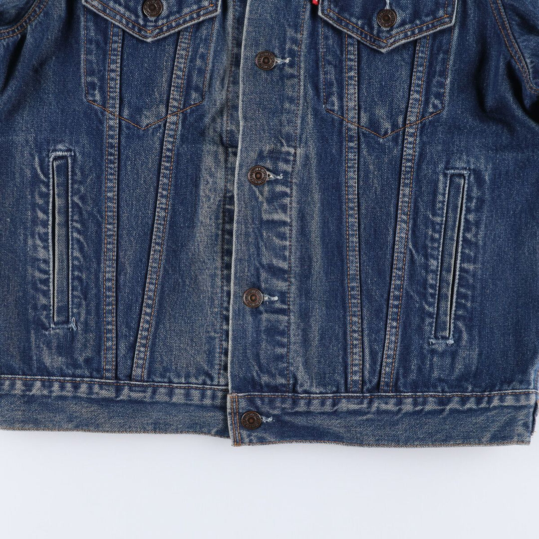 90'S Levi's 70503-0419 Denim Jacket, Men's Size Medium, Vintage cotton blue type Vintage Second Hand