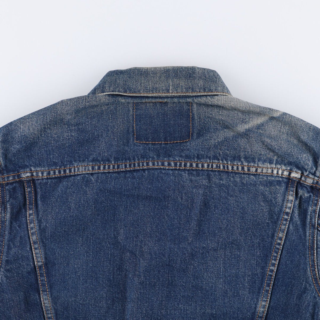 90'S Levi's 70503-0419 Denim Jacket, Men's Size Medium, Vintage cotton blue type Vintage Second Hand