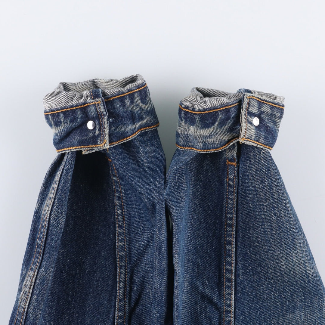 90'S Levi's 70503-0419 Denim Jacket, Men's Size Medium, Vintage cotton blue type Vintage Second Hand