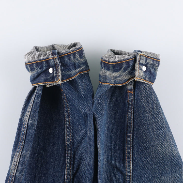 90'S Levi's 70503-0419 Denim Jacket, Men's Size Medium, Vintage cotton blue type Vintage Second Hand