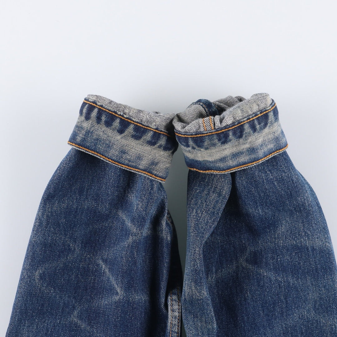 90'S Levi's 70503-0419 Denim Jacket, Men's Size Medium, Vintage cotton blue type Vintage Second Hand