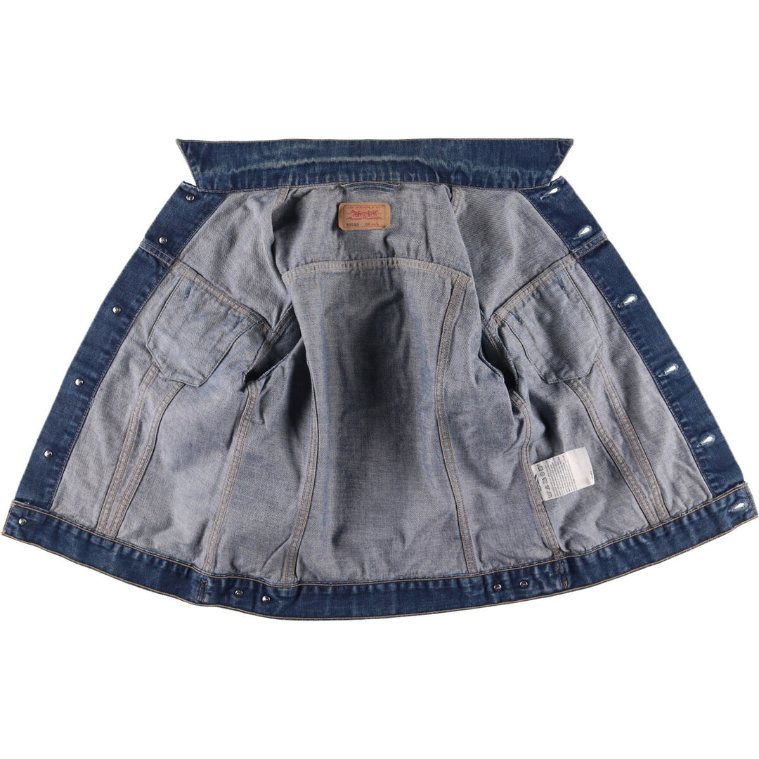 2000'S Levi's 70590-0402 Euro Model Denim Jacket, Men's Size L cotton blue type Vintage Second Hand