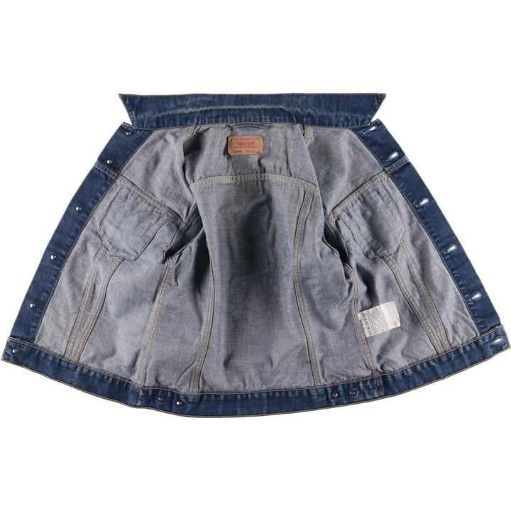 2000'S Levi's 70590-0402 Euro Model Denim Jacket, Men's Size L cotton blue type Vintage Second Hand