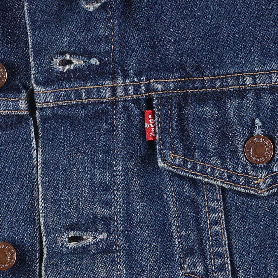 2000'S Levi's 70590-0402 Euro Model Denim Jacket, Men's Size L cotton blue type Vintage Second Hand