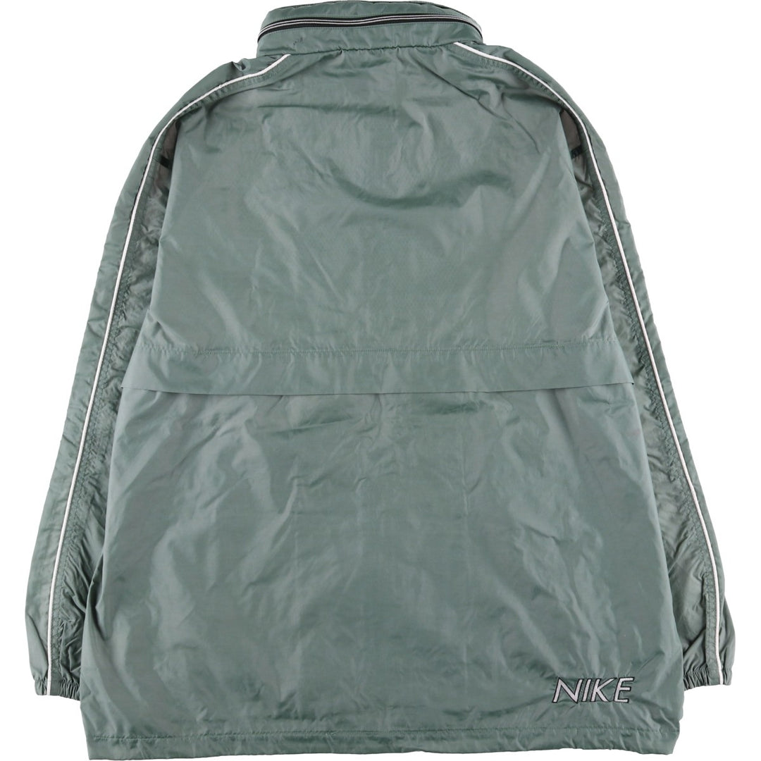 90'S Nike NIKE Nylon Jacket Men's XL Size Vintage Nylon Khaki type Vintage Second Hand