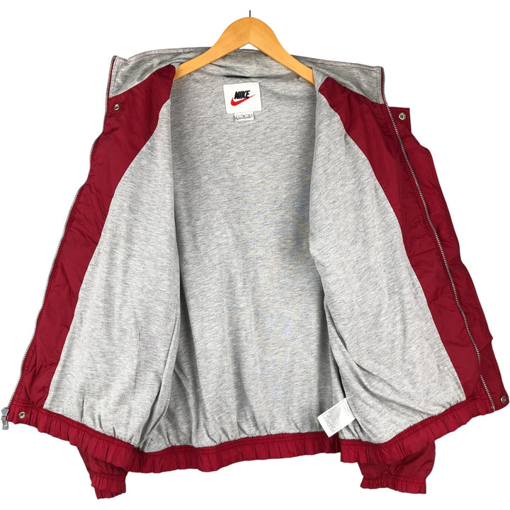 90'S Nike NIKE Nylon Jacket Men's Size L Vintage Nylon red type Vintage Second Hand