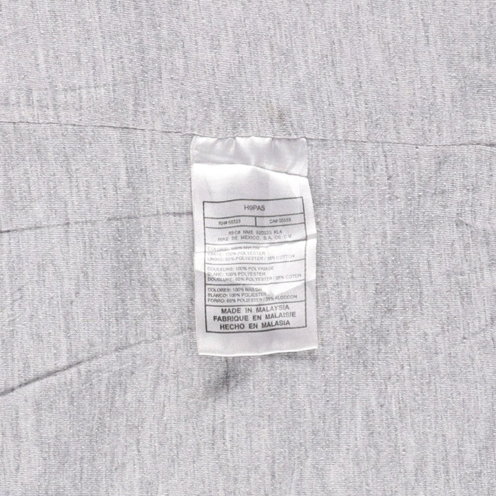 90'S Nike NIKE Nylon Jacket Men's Size L Vintage Nylon black type Vintage Second Hand