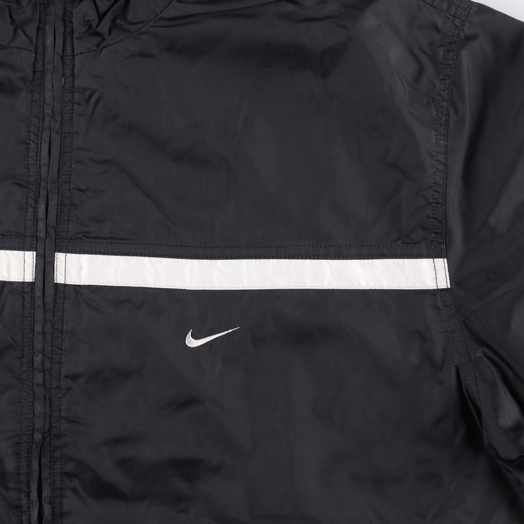 90'S Nike NIKE Nylon Jacket Men's Size L Vintage Nylon black type Vintage Second Hand
