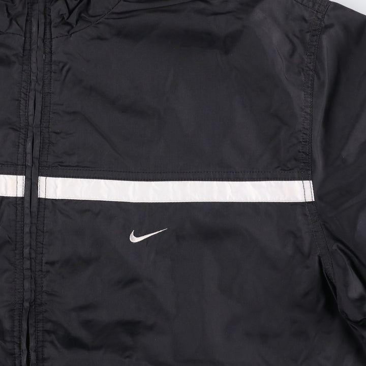 90'S Nike NIKE Nylon Jacket Men's Size L Vintage Nylon black type Vintage Second Hand