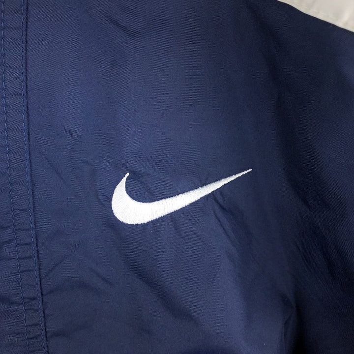 90'S Nike NIKE Nylon Jacket Men's Size L Vintage Nylon navy blue type Vintage Second Hand