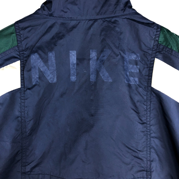 90'S Nike NIKE Nylon Jacket Men's Size L Vintage Nylon navy blue type Vintage Second Hand