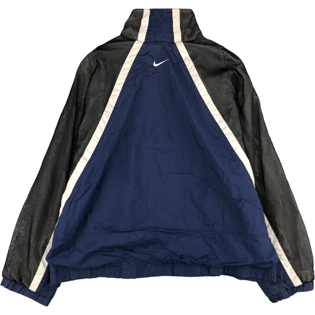 90'S Nike NIKE Nylon Jacket Men's Size L Vintage Nylon navy blue type Vintage Second Hand