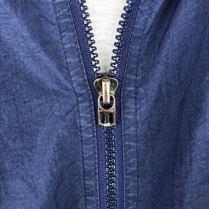 90'S Nike NIKE Nylon Jacket Men's Size L Vintage Nylon navy blue type Vintage Second Hand