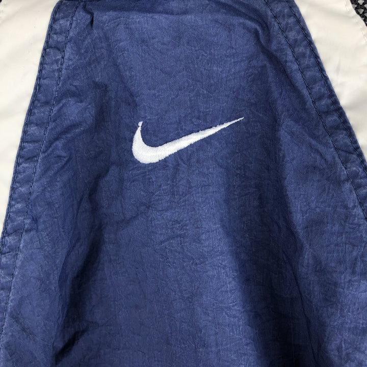 90'S Nike NIKE Nylon Jacket Men's Size L Vintage Nylon navy blue type Vintage Second Hand