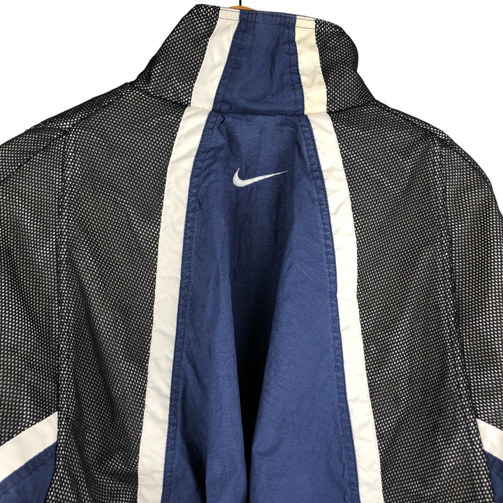 90'S Nike NIKE Nylon Jacket Men's Size L Vintage Nylon navy blue type Vintage Second Hand