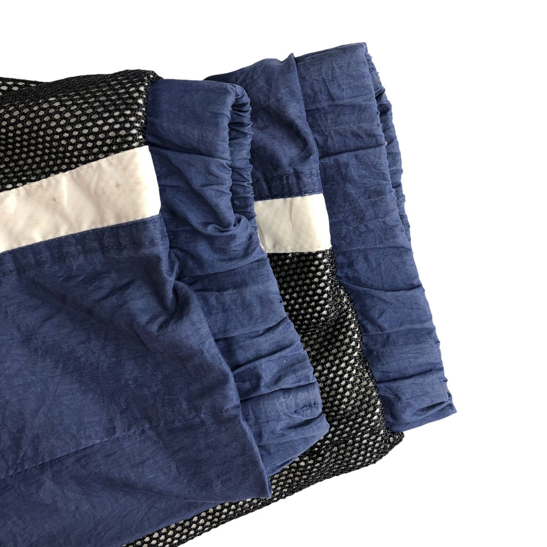 90'S Nike NIKE Nylon Jacket Men's Size L Vintage Nylon navy blue type Vintage Second Hand