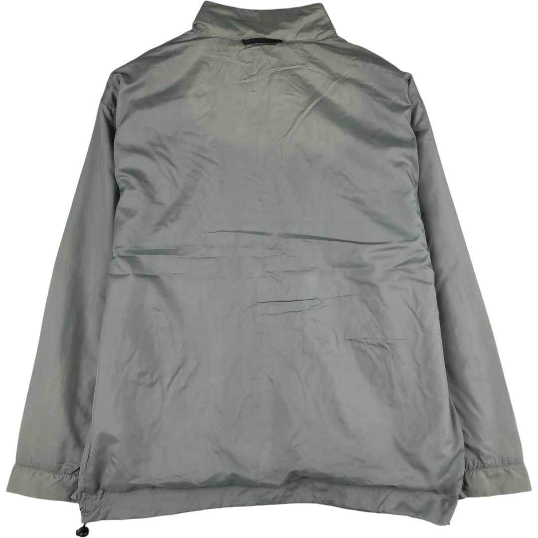 00s~ Reebok nylon jacket, men's size L Nylon gray type Vintage Second Hand