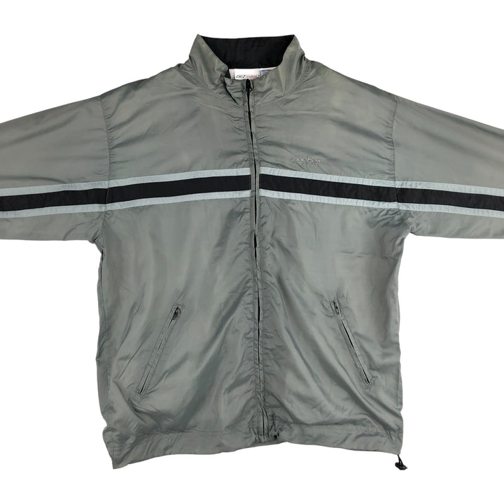 00s~ Reebok nylon jacket, men's size L Nylon gray type Vintage Second Hand