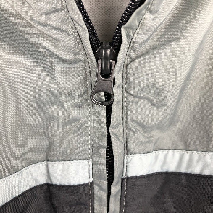 00s~ Reebok nylon jacket, men's size L Nylon gray type Vintage Second Hand